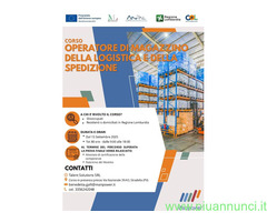 Corso FORMAZIONE GRATUITA LOGISTICA E MAGAZZINO STRADELLA