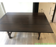 TAVOLO-CONSOLLA MOD-FRATTINI+6 SEDIE POLTRONCINE