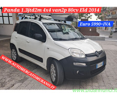 FIAT Panda 3ª serie 1.3 JTD 80CV AUTOCARRO VAN 2POSTI Minivan/Van