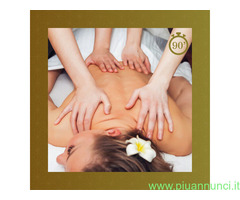 MASSAGGI PROFESSIONALI RILASSANTI A 4 MANI