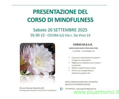 CorsoCORSO DI MEDITAZIONE/MINDFULNESS - MBSR