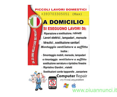 Aiuto per lezioni diBricolage retribuzione oraria €