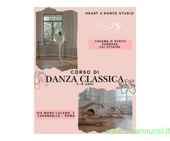 CorsoCorso di Danza Classica 9-18 anni