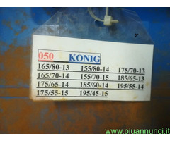 Vendo 2 PACCHI DI CATENE DA NEVE KONIG.