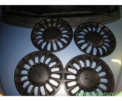 COPRI-CERCHI-COPPE-BORCHIE COL-NERO ORIG LANCIA Y