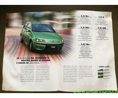 DEPLIANT FIAT PUNTO II