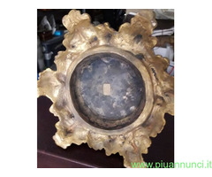 Tritone alzata vintage centrotavola in cristallo c